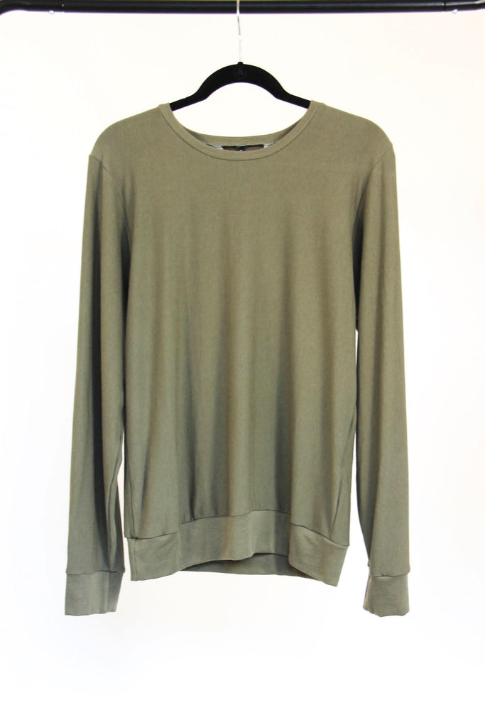 Classic Oversized Pullover | Sage